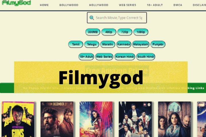 Filmygod (2021) – Download Unlimited Popular Hollywood, Bollywood And Dubbed Movies For Free