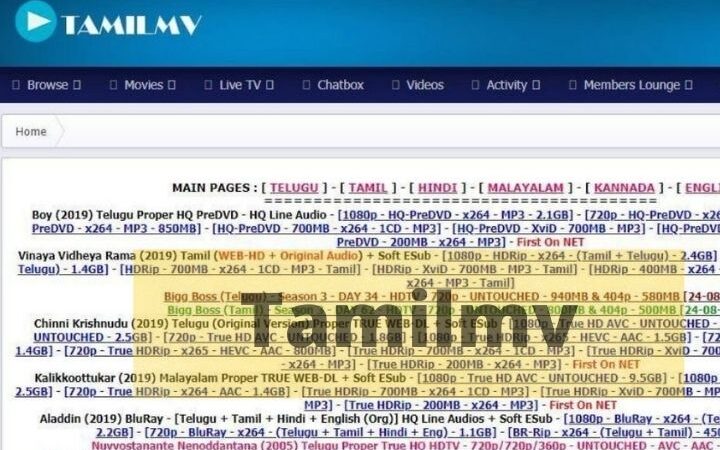 Tamilmv (2022) – Download Latest Telugu, Tamil And Hollywood Movies For Free