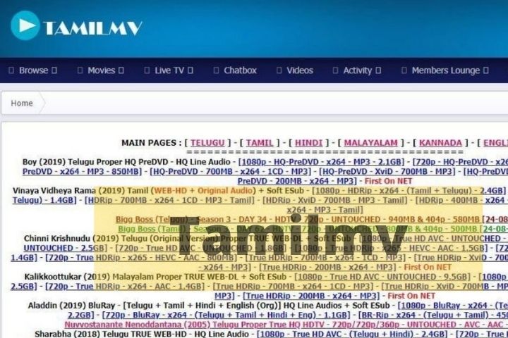 Tamilmv (2022) – Download Latest Telugu, Tamil And Hollywood Movies For Free
