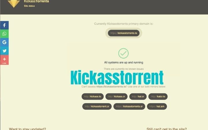 KickassTorrent Proxy Websites For Downloading The Latest Movies, TV Series For Free