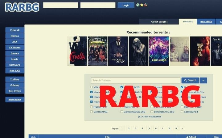 RARBG Torrent (2022) – Download Latest HD Movies, Web Series (UPDATED)