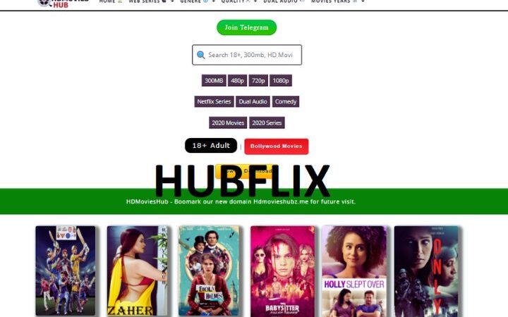 Hubflix (2022) | Download 300MB Movies, 480p Movies