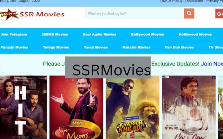 SSRMovies 2022 – Download Latest Bollywood And Hollywood Movies For Free