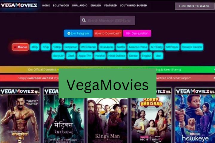Vegamovies 2022 – Download Bollywood, Telugu, Tamil, Hindi Dubbed Movies For Free