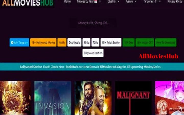 AllMoviesHub : A Guide To Download 300mb, 480p, And 720p Movies Legally